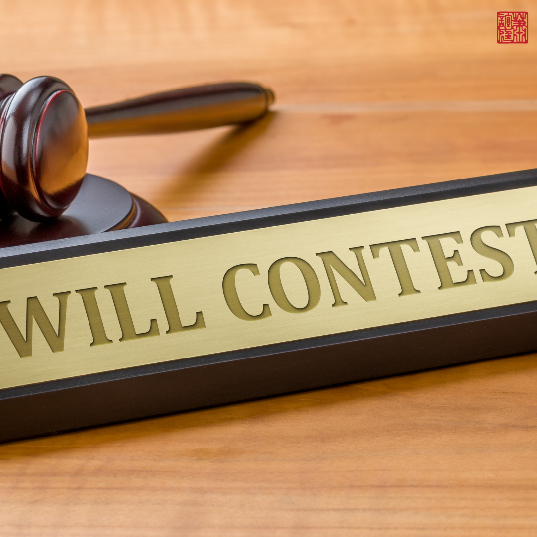 A desk name plate that says "Will Contest"