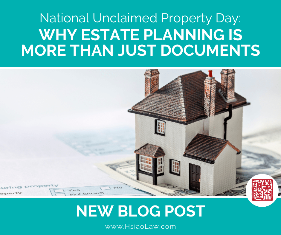 Photo of miniature house on top of some paperwork representing National Unclaimed Property